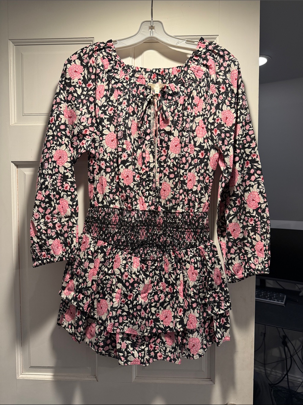 Loveshackfancy Netra Dress Raspberry Spice Latte Size Xs D1816-1297 - 345$ Msrp